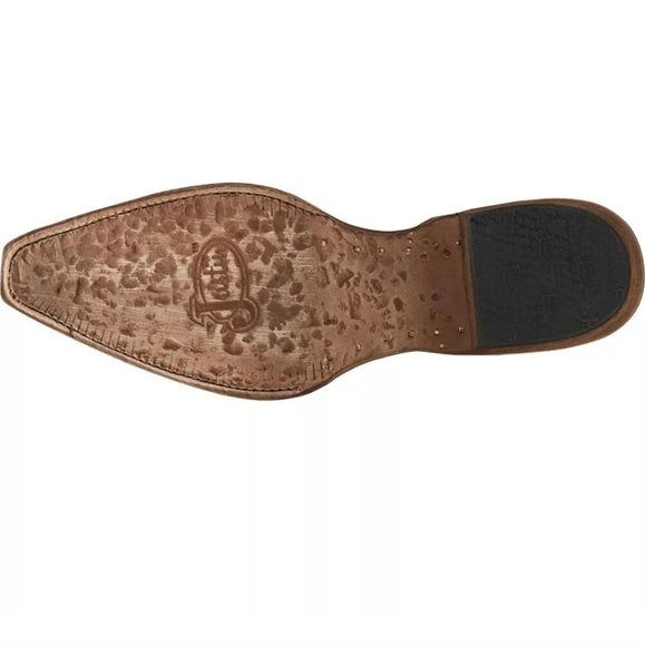 NIB Justin Black Crackle Vera Boots - Picture 6 of 6